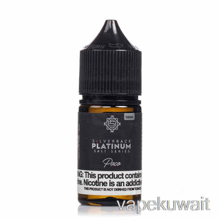 باكو - سلسلة أملاح سيلفرباك البلاتينية - 30 مل 45 ملغ نظام جراب Vape